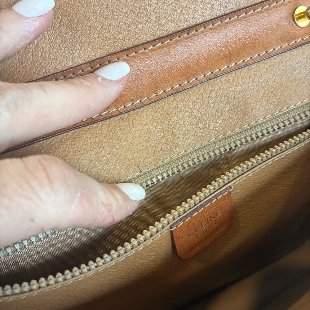Celine vintage Macadam canvas bag - Picture 3 of 9